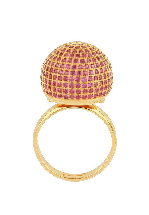 Aurosphere Statement Ring by Bombay Sunset