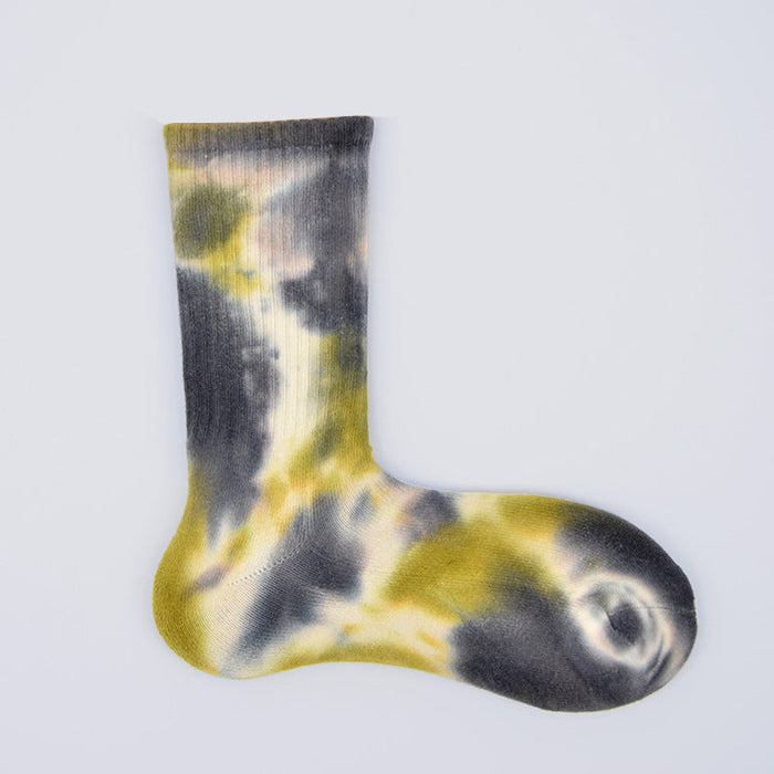 Couple Terry Thick Tie-Dye Sports Socks