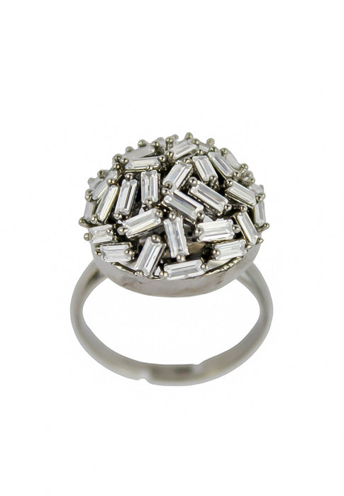Crystal Crown Ring by Bombay Sunset