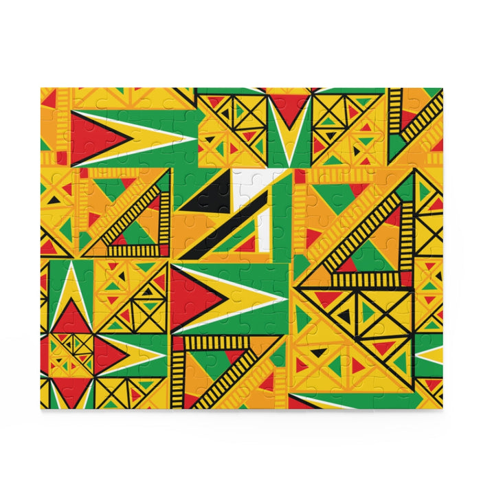 Guyanese Swag Guyana Tribal Print (120, 252, 500-Piece)