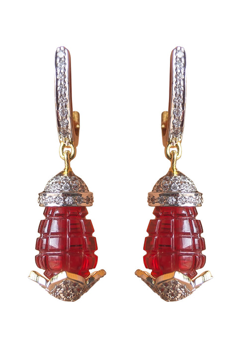 Small Berry Earrings by Bombay Sunset
