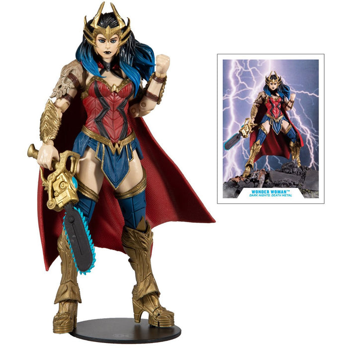 DC Multiverse Figures - Dark Nights: Death Metal (BAF Darkfather) - 7" Scale Wonder Woman