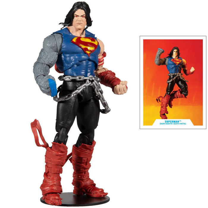 DC Multiverse Figures - Dark Nights: Death Metal (BAF Darkfather) - 7" Scale Superman