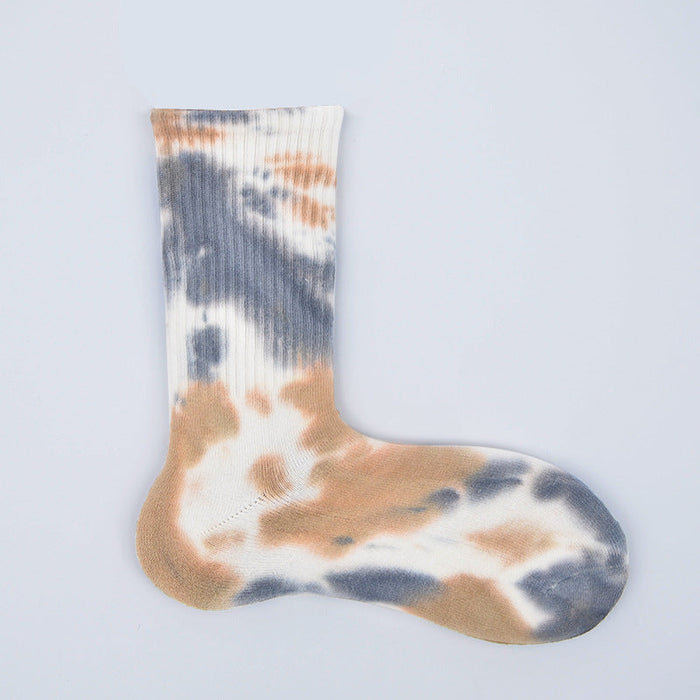 Couple Terry Thick Tie-Dye Sports Socks