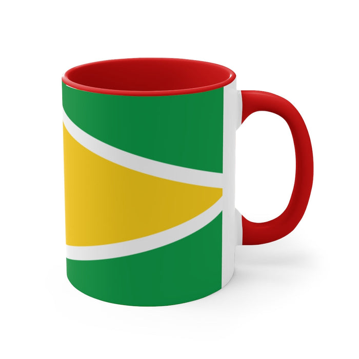 Guyana Flag Coffee Mug, 11oz