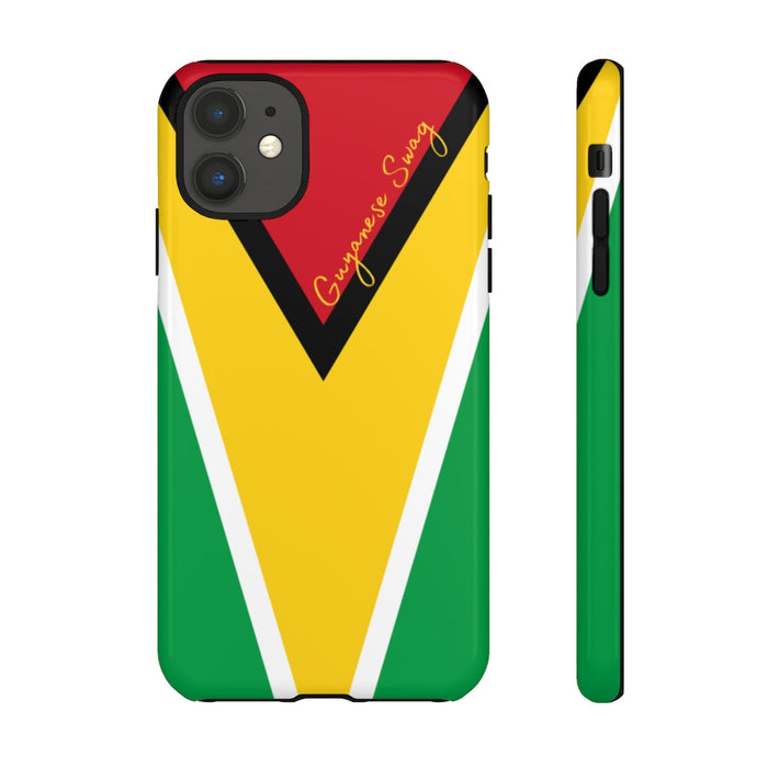 Guyanese Swag Guyana Flag Phone Tough Case