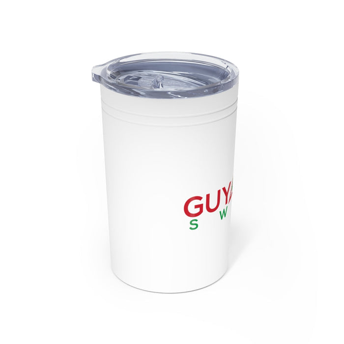 Guyanese Swag Guyana Map Vacuum Tumbler & Insulator, 11oz.