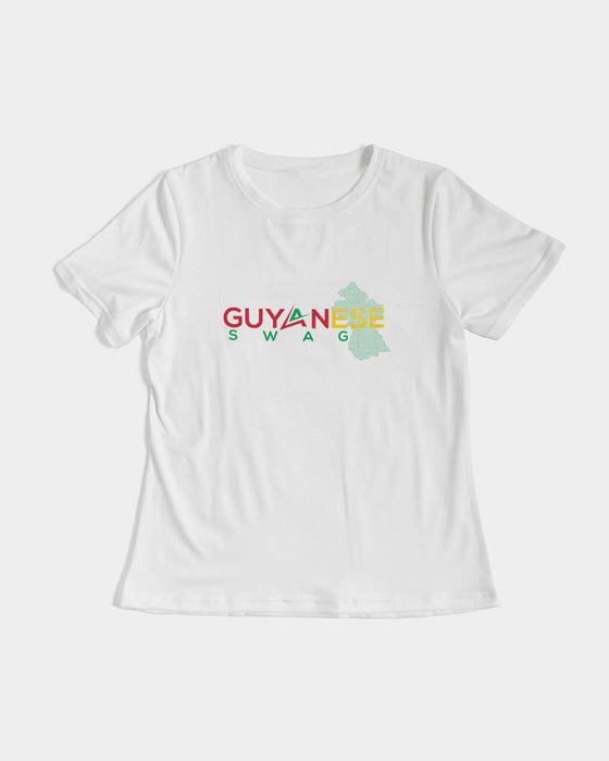 Guyanese Swag Guyana Map Women's Tee