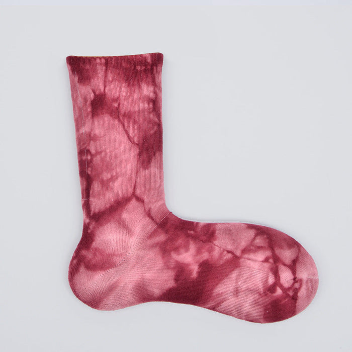 Couple Terry Thick Tie-Dye Sports Socks