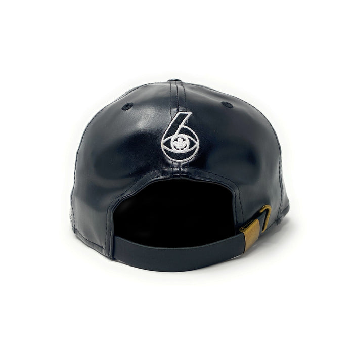 6 Visions - The Cap Guys TCG / Inspired Exclusives PU Black/White Strapback Cap