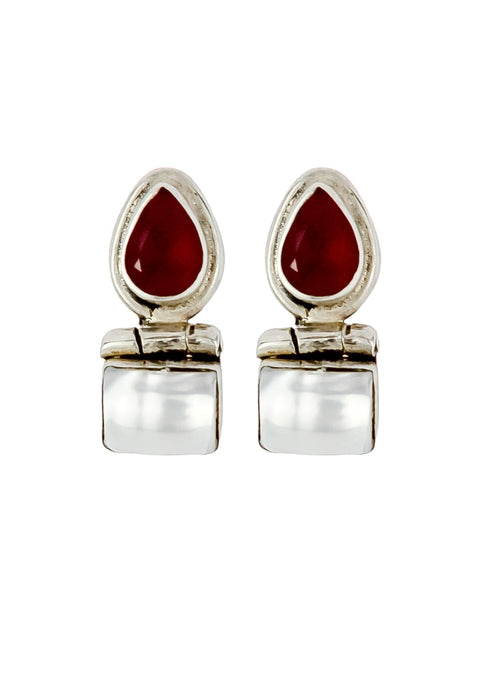 Reina Silver Earrings by Bombay Sunset
