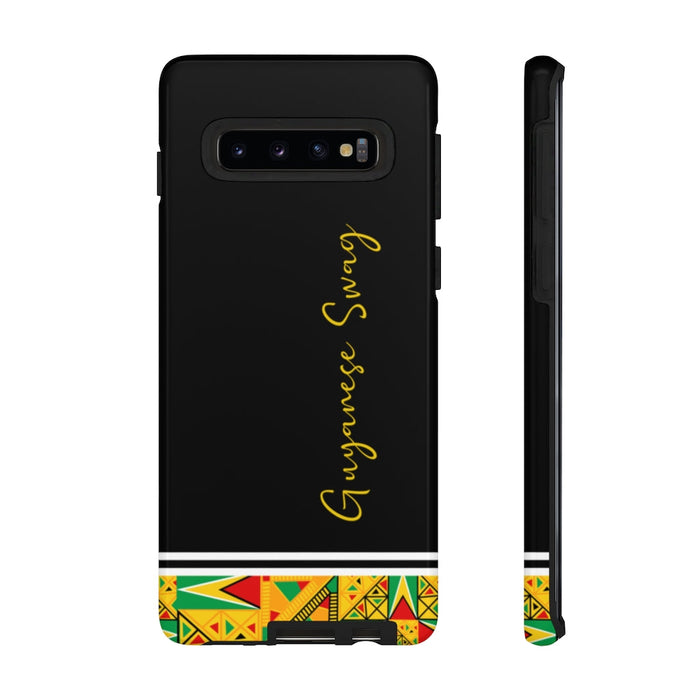 Guyanese Swag Guyana Tribal Print Tough Phone Case