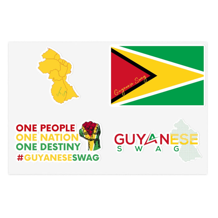 Guyanese Swag Stickers Sheet