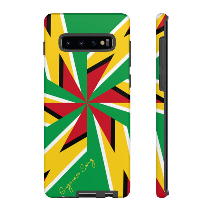 Guyanese Swag Guyana Artistic Flag Phone Tough Case