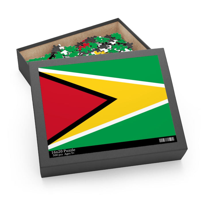 Guyanese Swag Guyana Flag Puzzle (120, 252, 500-Piece)