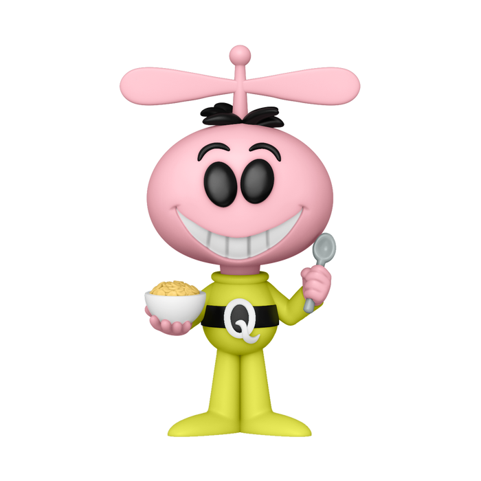 Funko Vinyl SODA: Quaker - Quisp with 1/6 Chance of Glow Chase Limited Edition