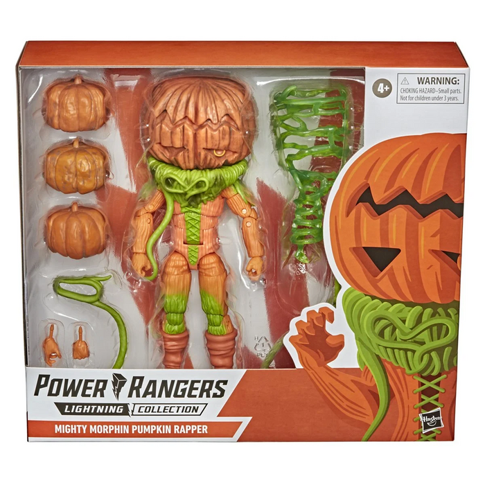 Hasbro Power Rangers Lightning Collection Mighty Morphin Pumpkin Rapper 6-Inch Action Figure
