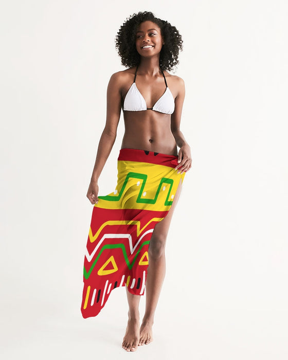 Triangle Guyanese Swag Swimsuit Swim Cover Up