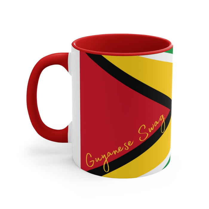 Guyana Flag Coffee Mug, 11oz