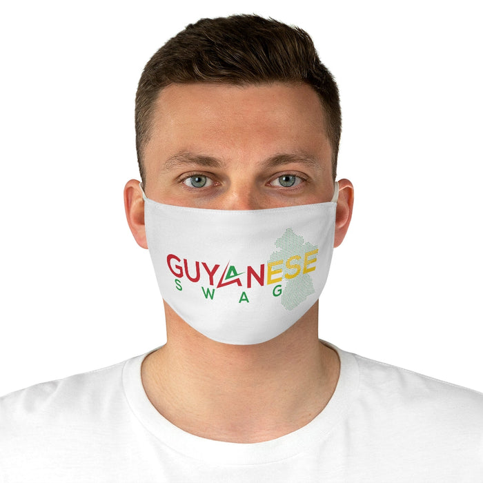 Guyanese Swag Guyana Map Fabric Face Mask