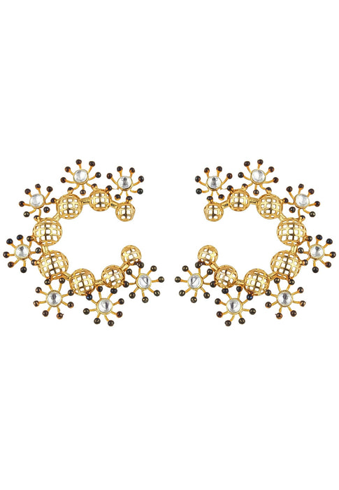 True Jasmin Hoop Earrings by Bombay Sunset