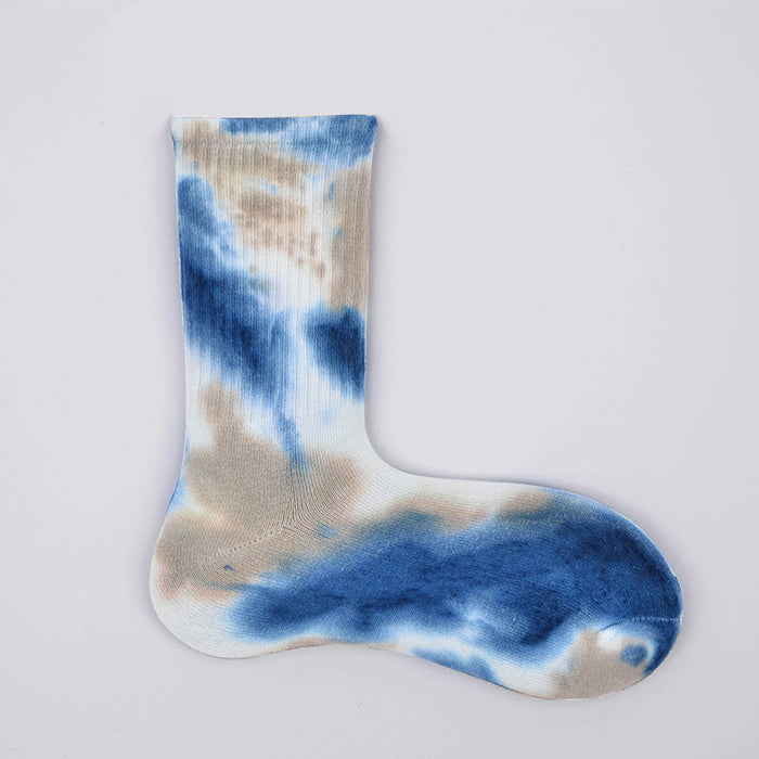 Couple Terry Thick Tie-Dye Sports Socks