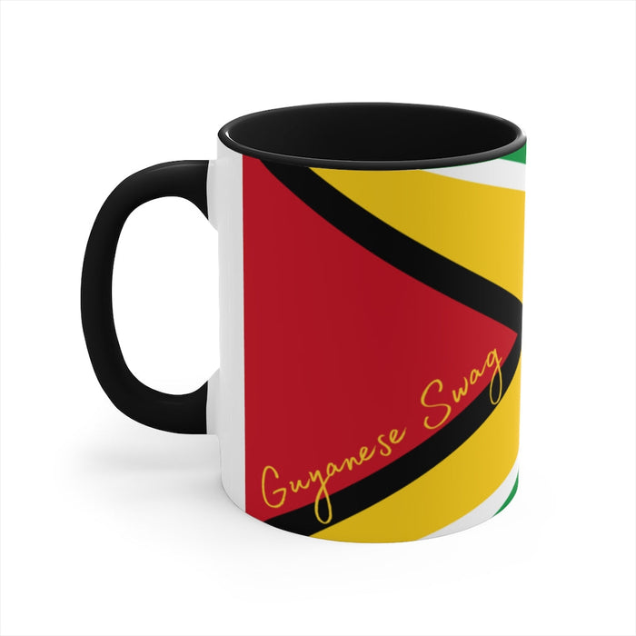 Guyana Flag Coffee Mug, 11oz