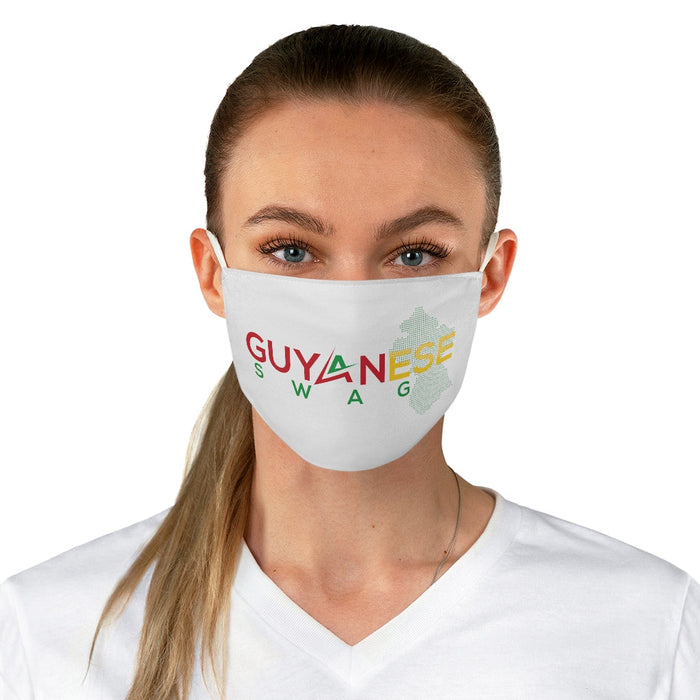 Guyanese Swag Guyana Map Fabric Face Mask