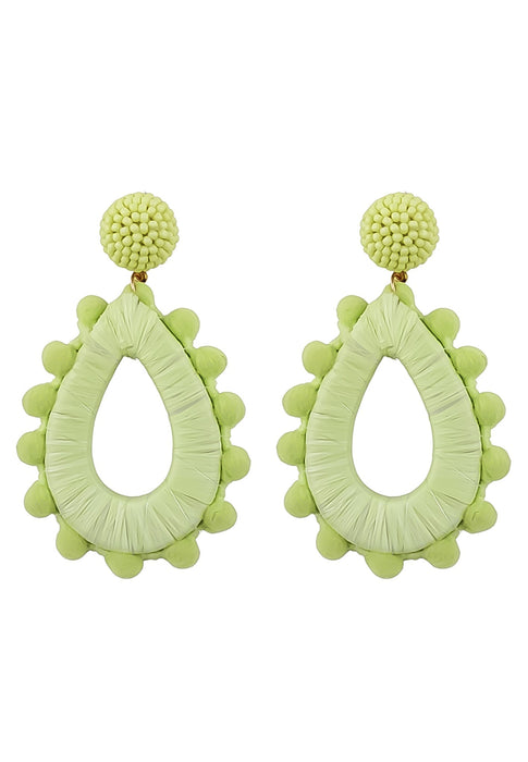 Mayari Lime Earrings by Bombay Sunset