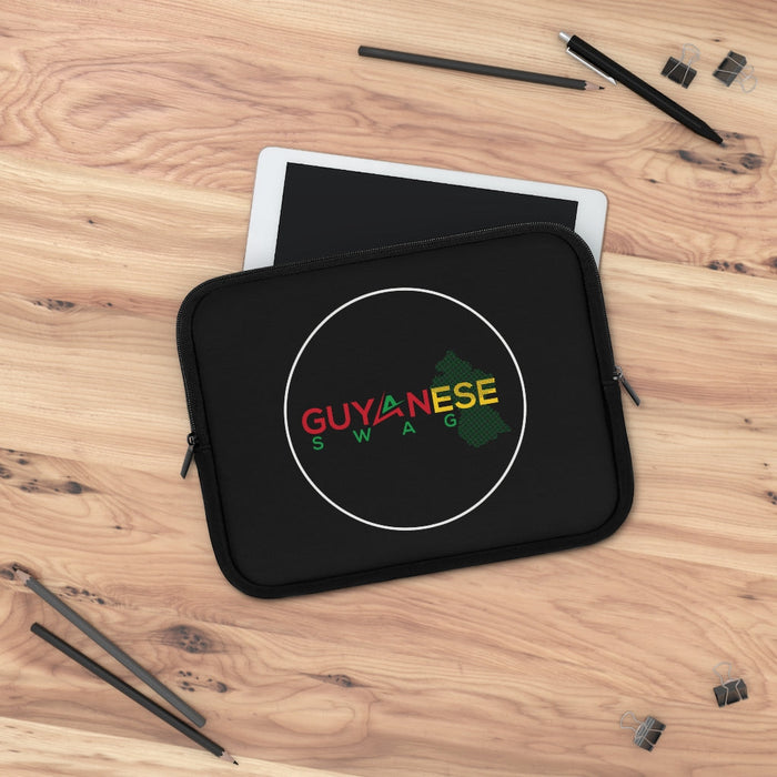 Guyanese Swag Guyana Map Laptop Sleeve