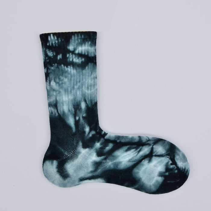 Couple Terry Thick Tie-Dye Sports Socks