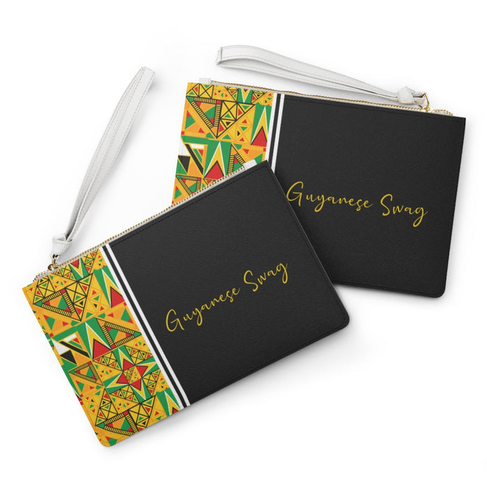 Guyanese Swag Guyana Tribal Print Clutch Bag