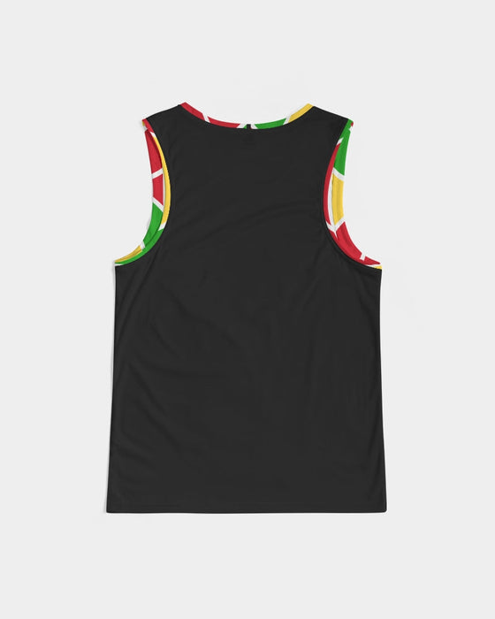 Guyanese Swag Ice Gold Green Men's Sports Tank