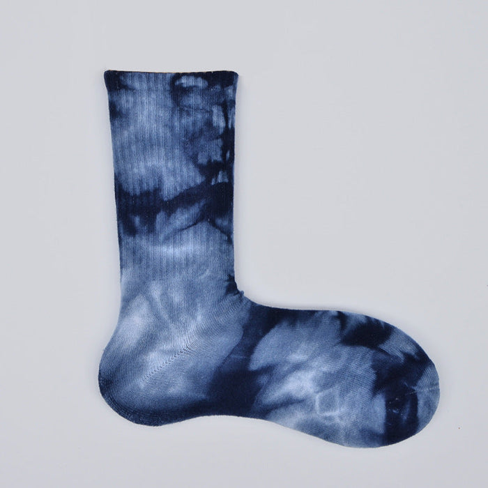 Couple Terry Thick Tie-Dye Sports Socks