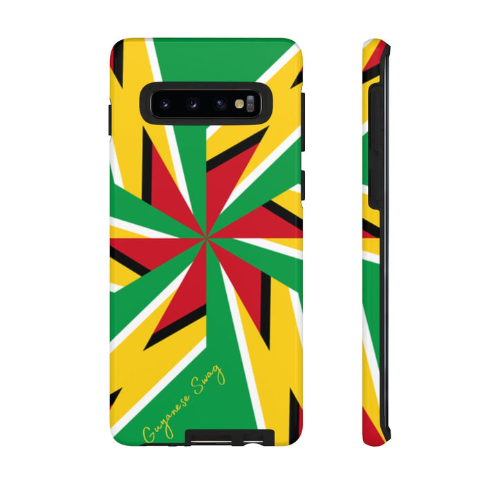 Guyanese Swag Guyana Artistic Flag Phone Tough Case