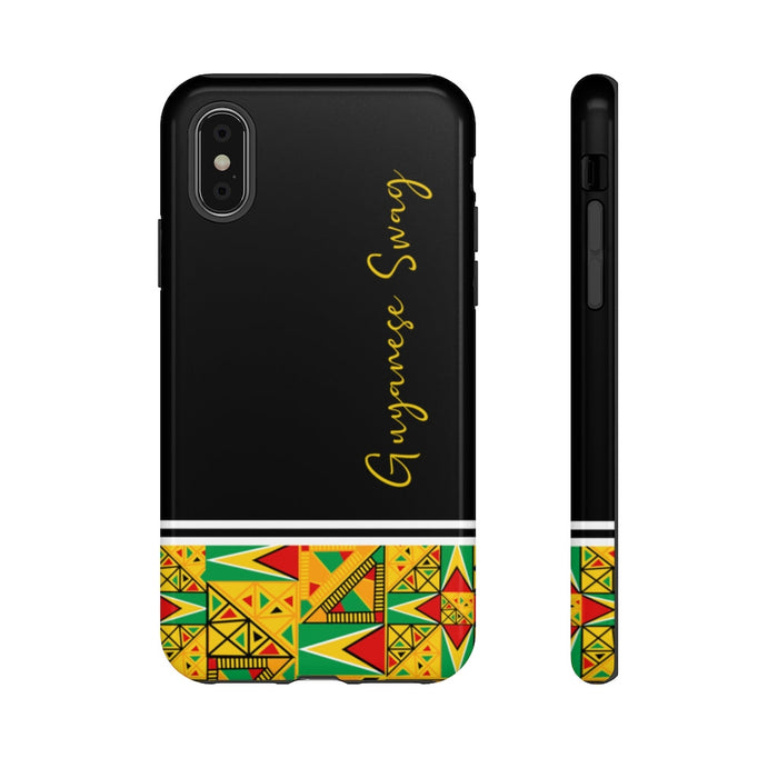 Guyanese Swag Guyana Tribal Print Tough Phone Case