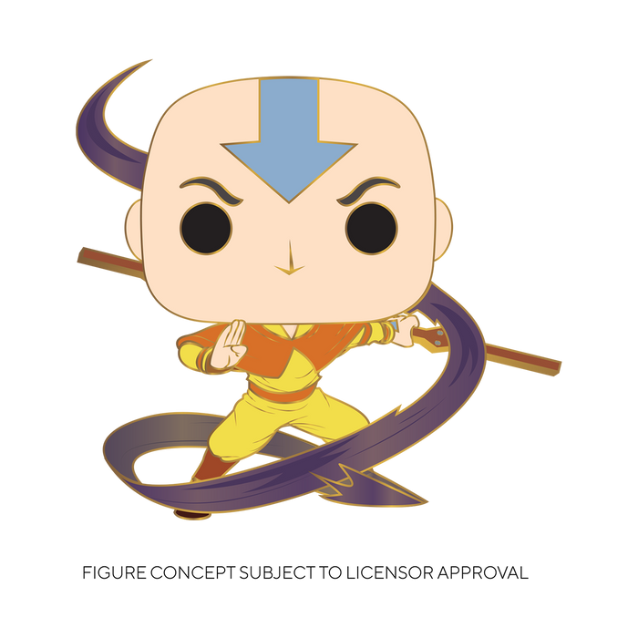Funko Pop! Pin: Avatar: The Last Airbender -  Aang with 1/12 Chance of Chase