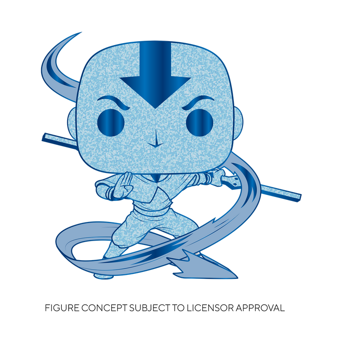 Funko Pop! Pin: Avatar: The Last Airbender -  Aang with 1/12 Chance of Chase