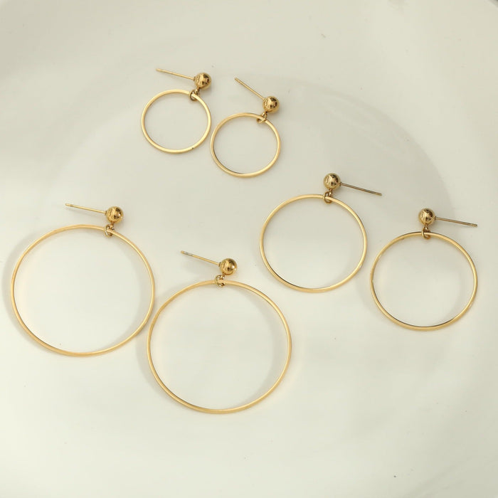BELLA Hoop Earrings (Available in 3 Sizes)