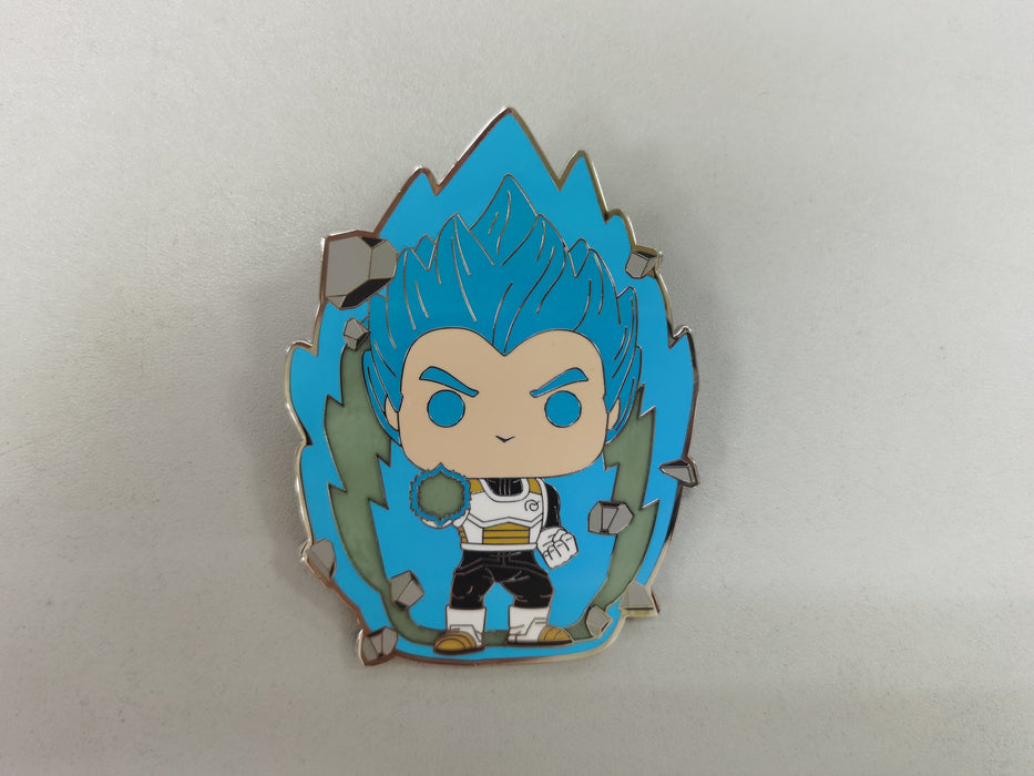 Pop! Pin Animation: Dragon Ball Super - Super Saiyan God Super Saiyan (SSGSS) Vegeta Glow in the Dark SPO Exclusive Limited Edition 600 pcs