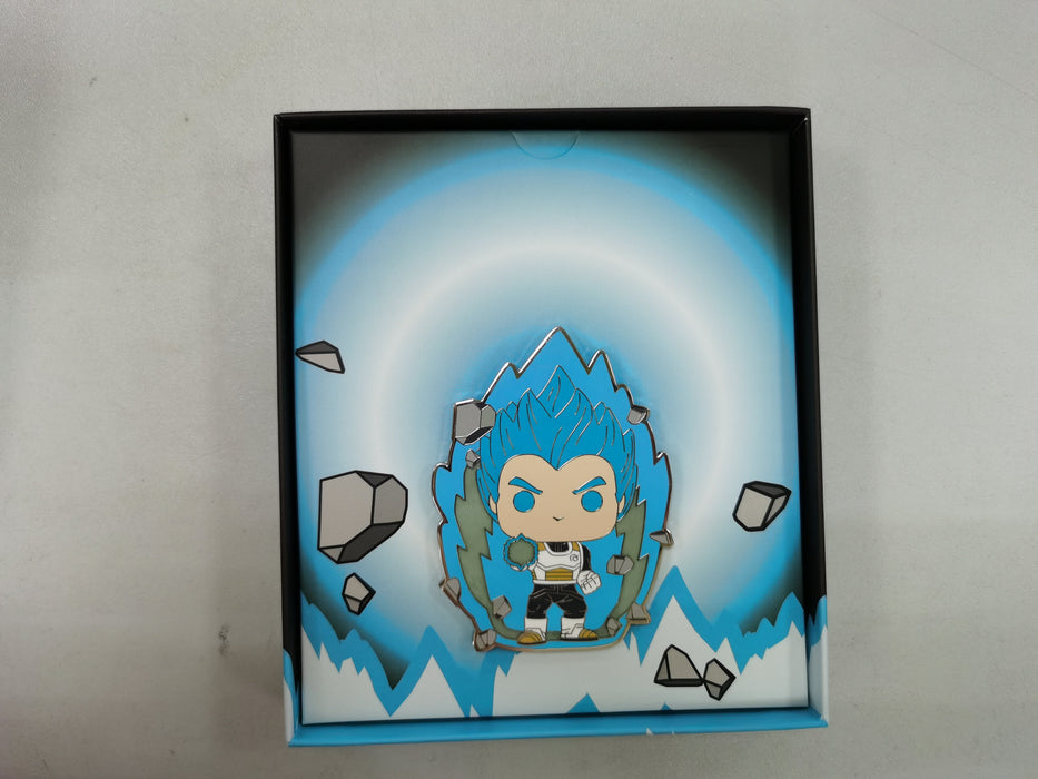 Pop! Pin Animation: Dragon Ball Super - Super Saiyan God Super Saiyan (SSGSS) Vegeta Glow in the Dark SPO Exclusive Limited Edition 600 pcs