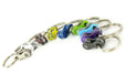 Bicycle Keychain - in a row, color palette