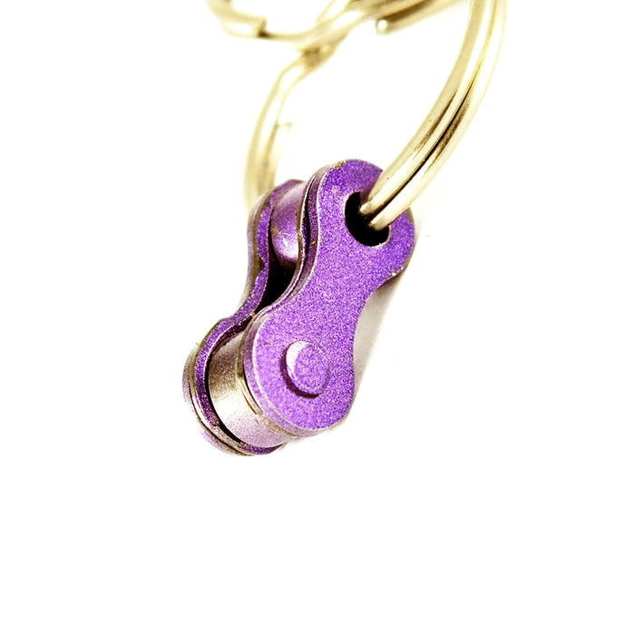 Bicycle Keychain - purple