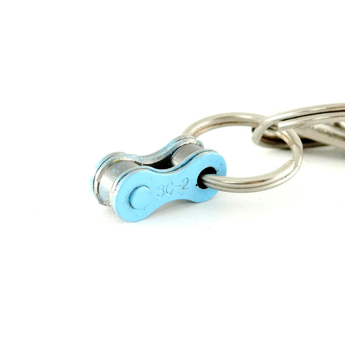 Bicycle Keychain - light blue