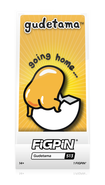 FiGPiN Gudetama [Going Home] #513 Limited Edition 1500