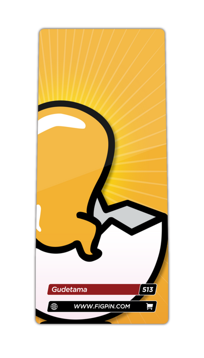 FiGPiN Gudetama [Going Home] #513 Limited Edition 1500