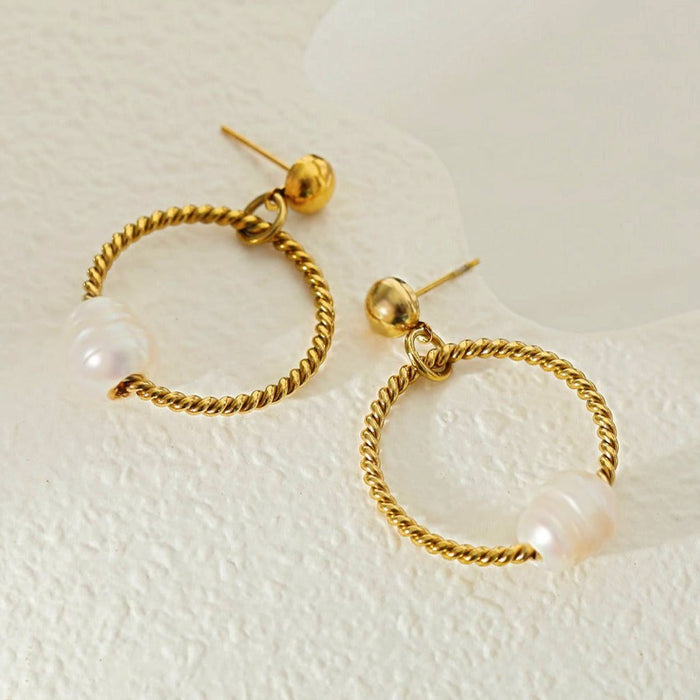 HAILEY Natural Freshwater Pearls Earrings