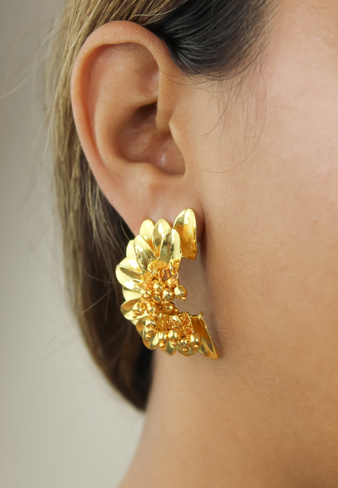 Jaen Sunflower Earrings by Bombay Sunset