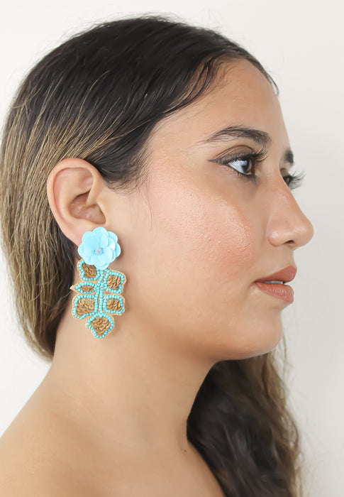 Cha-Cha Turquoise Earrings by Bombay Sunset