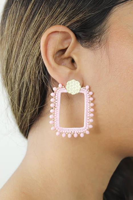 Rumba Pink Earrings by Bombay Sunset